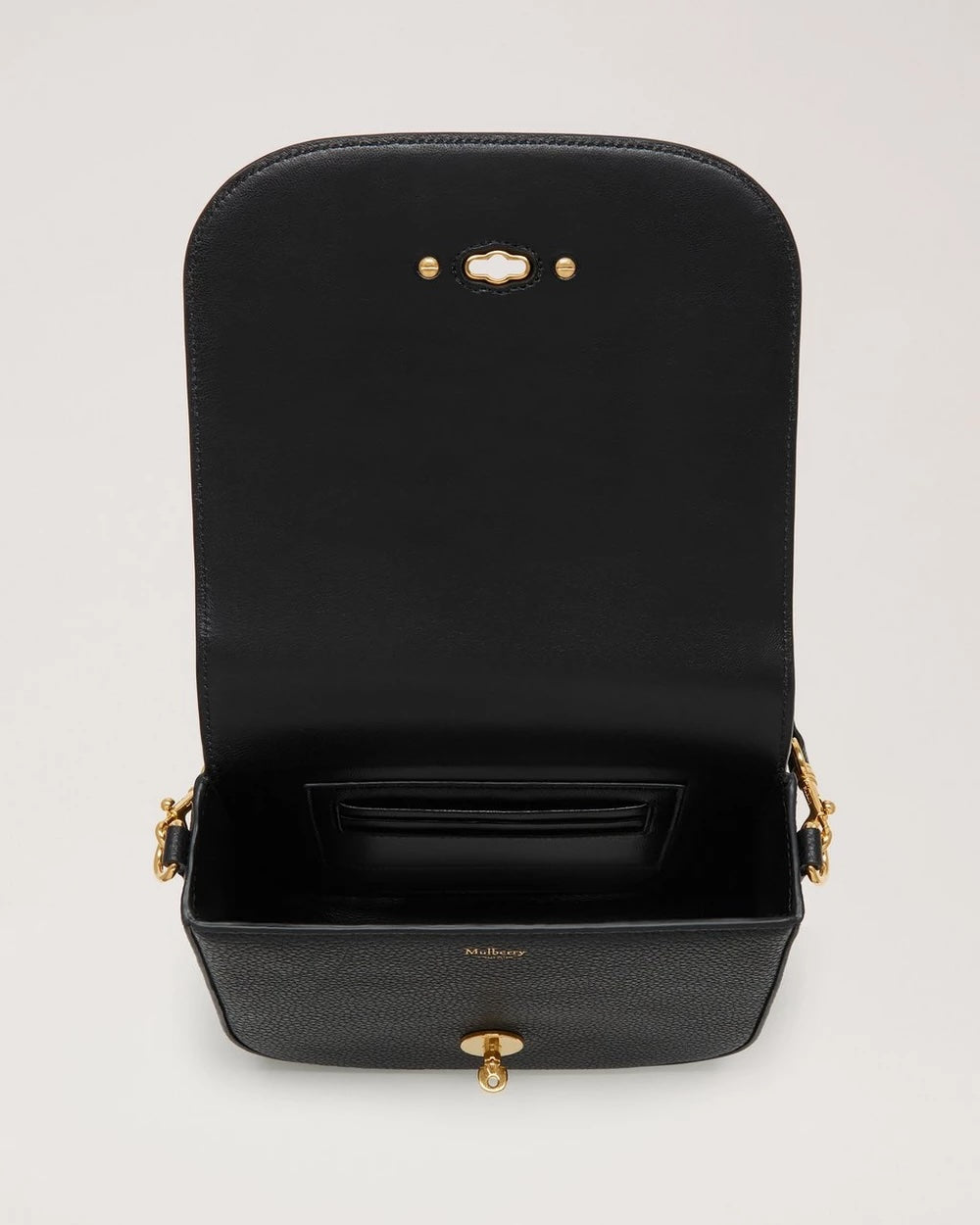 Small Darley Satchel Small Classic Grain Black