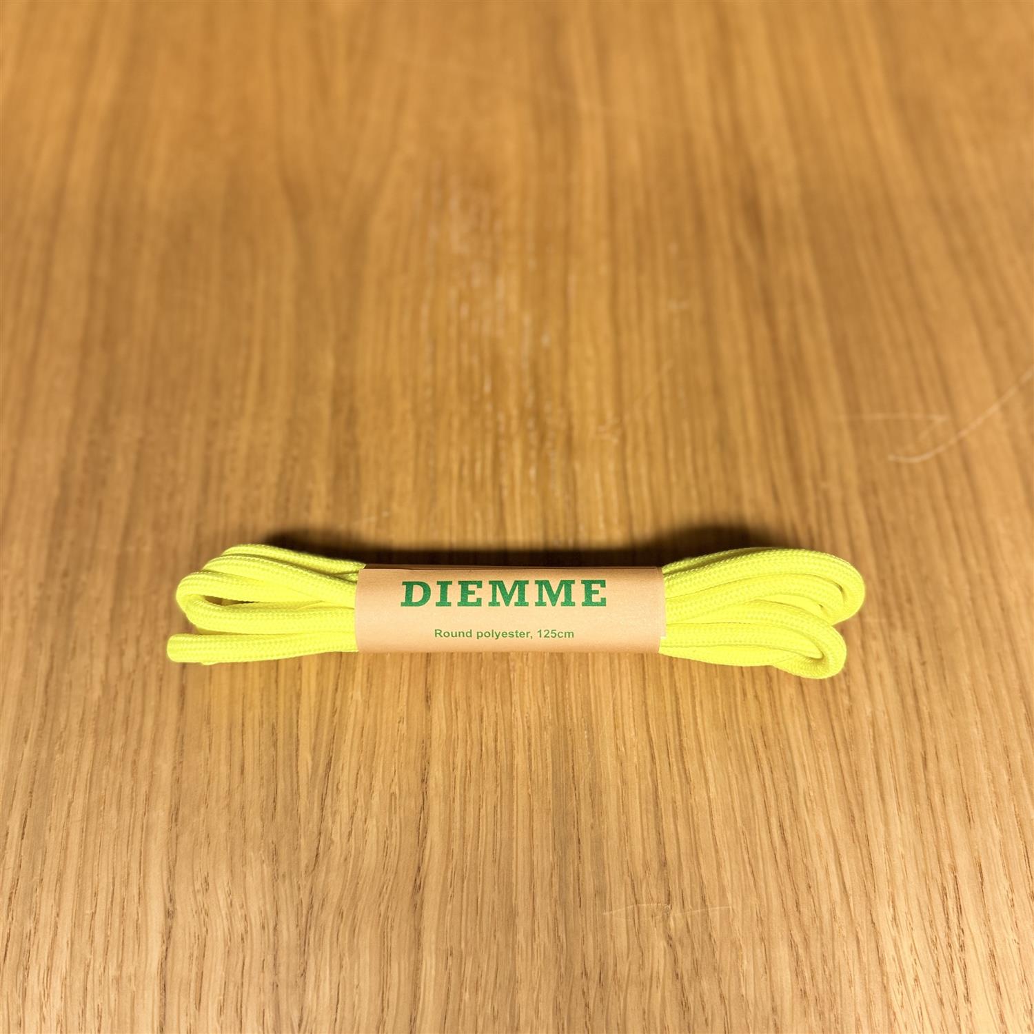 VL ROUND POLY NEON YELLOW 125CM