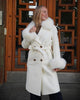 Marta Coat - White
