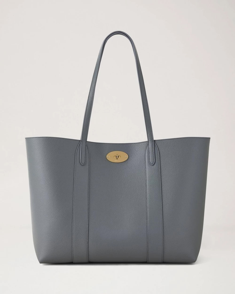 Bayswater Tote Foggy Grey Small Classic Grain