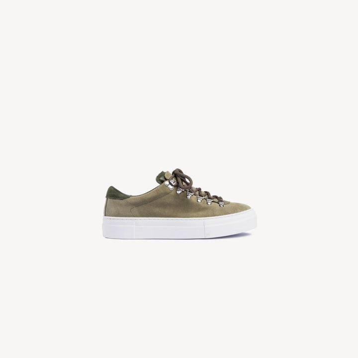 W MAROSTICA LOW PLATFORM OLIVE SUEDE