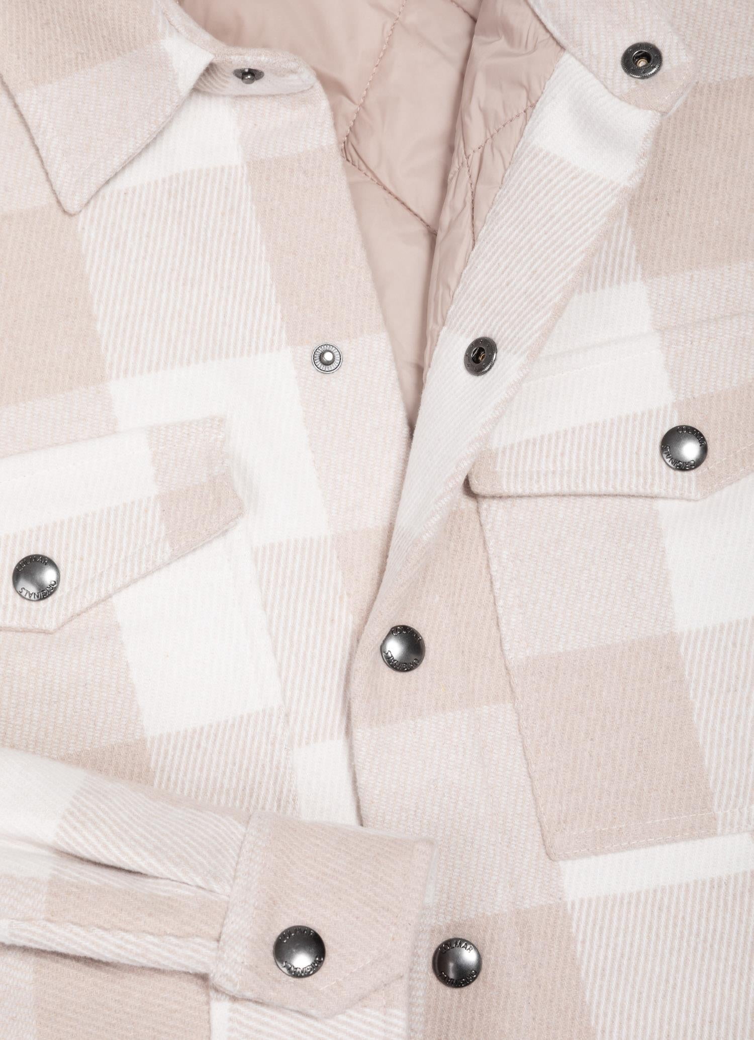 Padded Overshirt - Beige