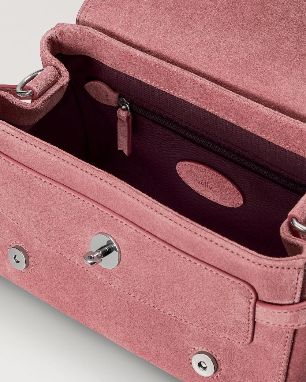 Mini Alexa Suede Pink Scrumpy