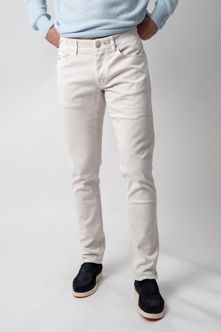 Leonardo 5-Pocket - Off White