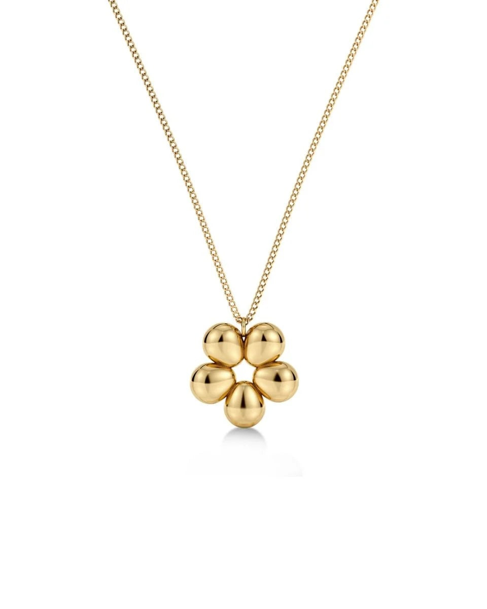 Daisy Necklace M Gold