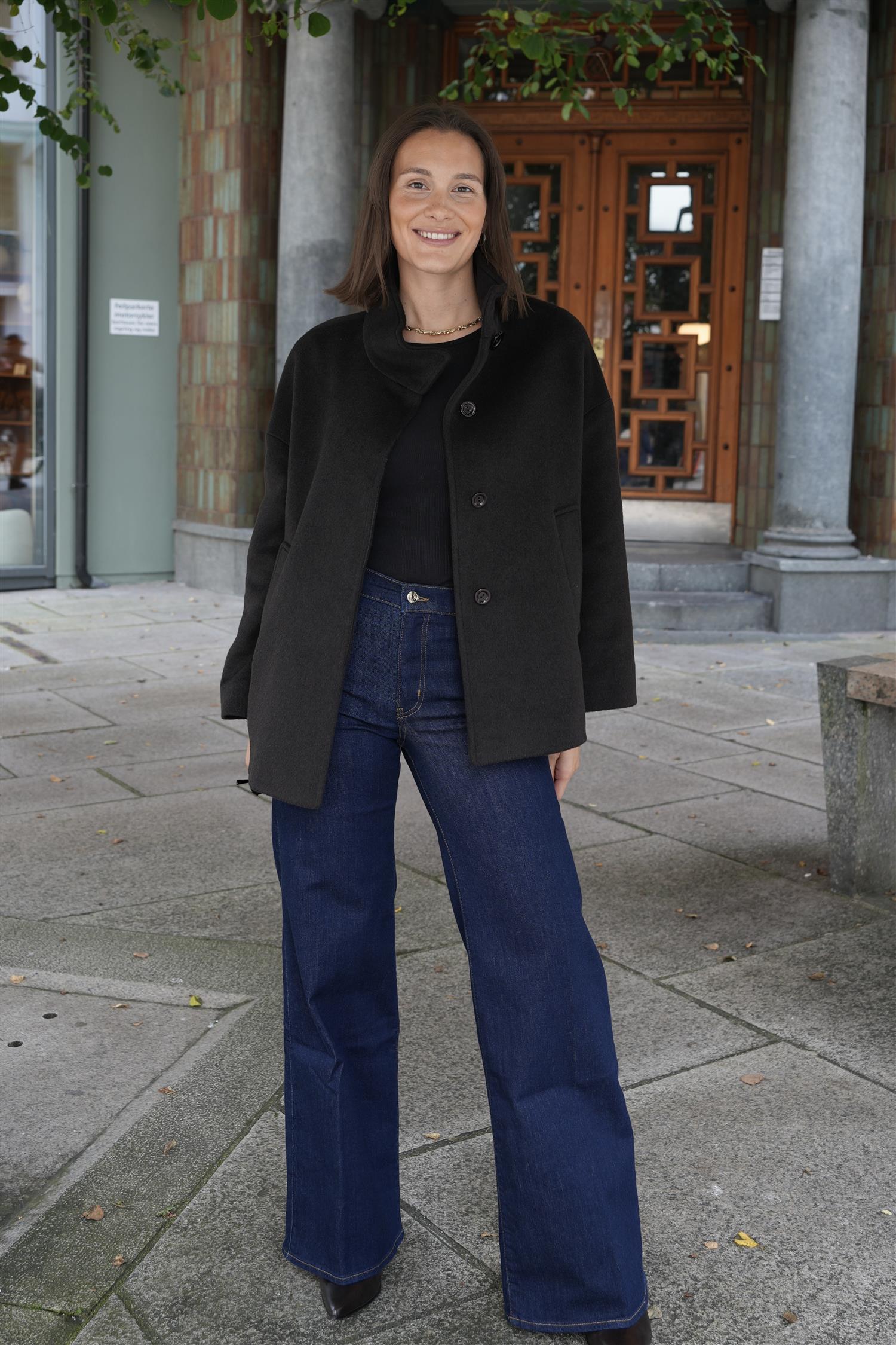 Short Coat - Dark Brown