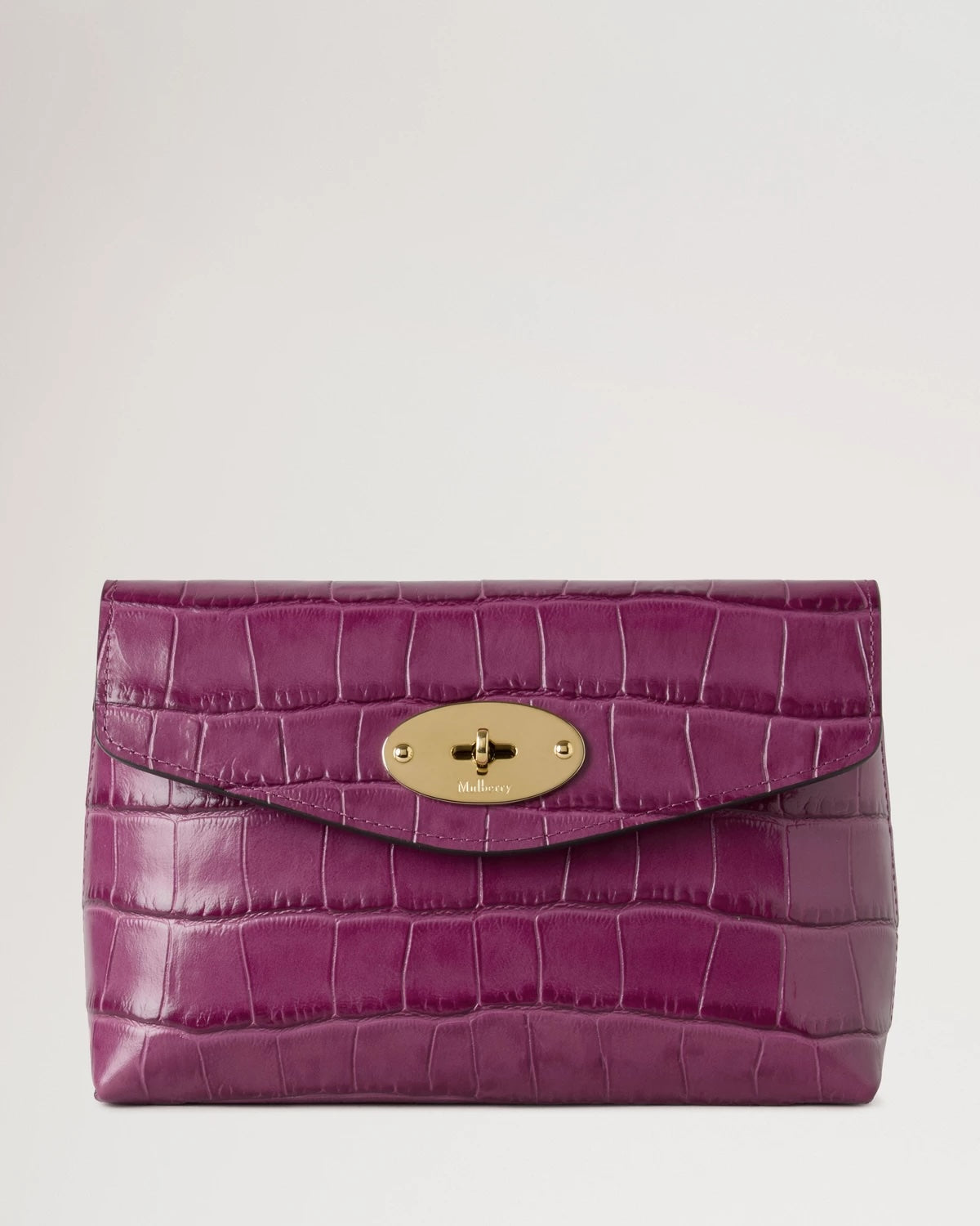 Darley Cosmetic Pouch Orchid Bloom Shiny Small Croc