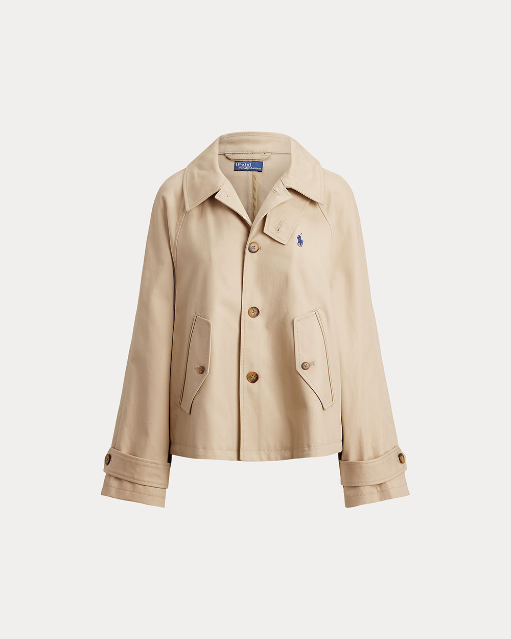 Cotton Twill Jacket Beige