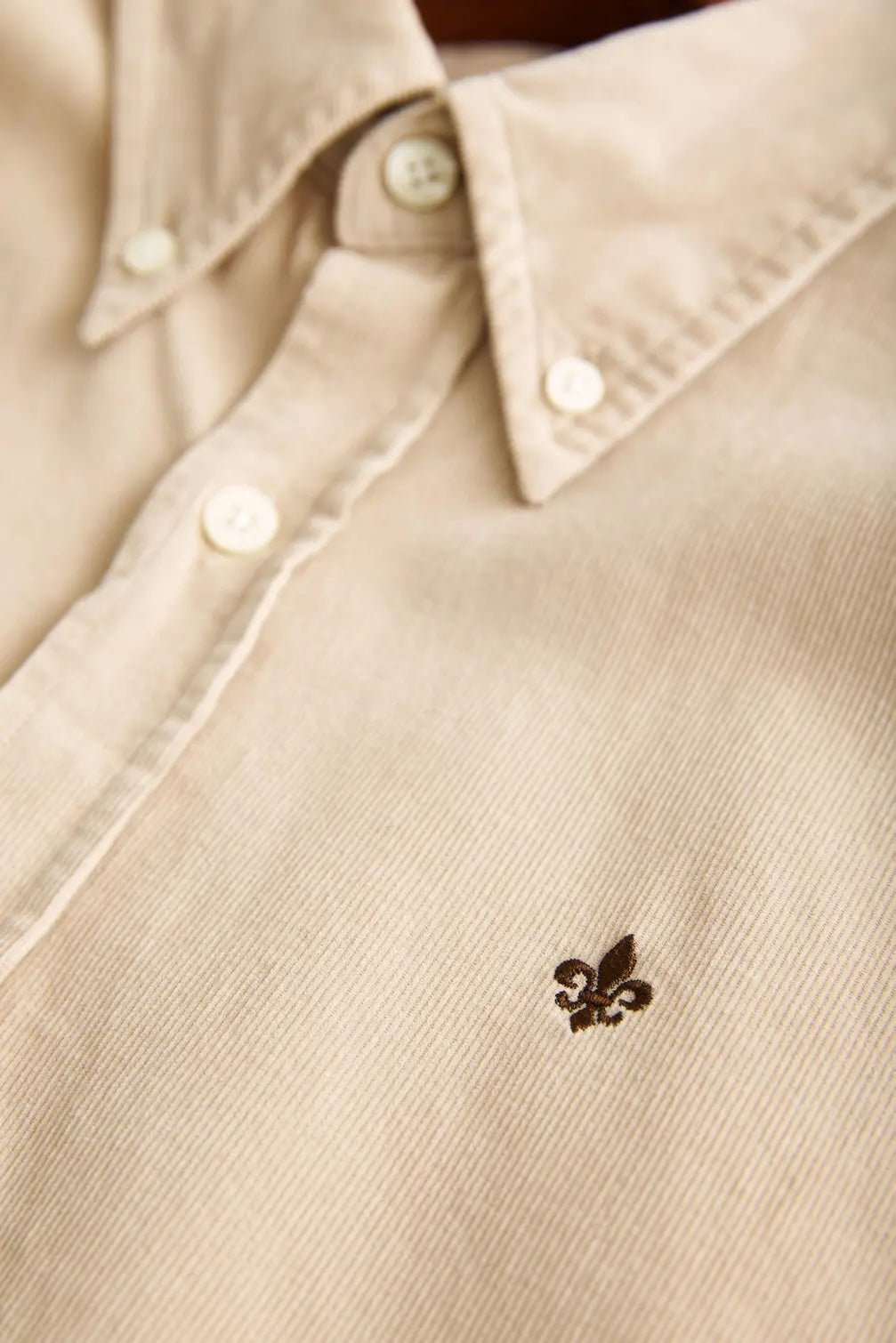 Douglas Cord Shirt - Khaki