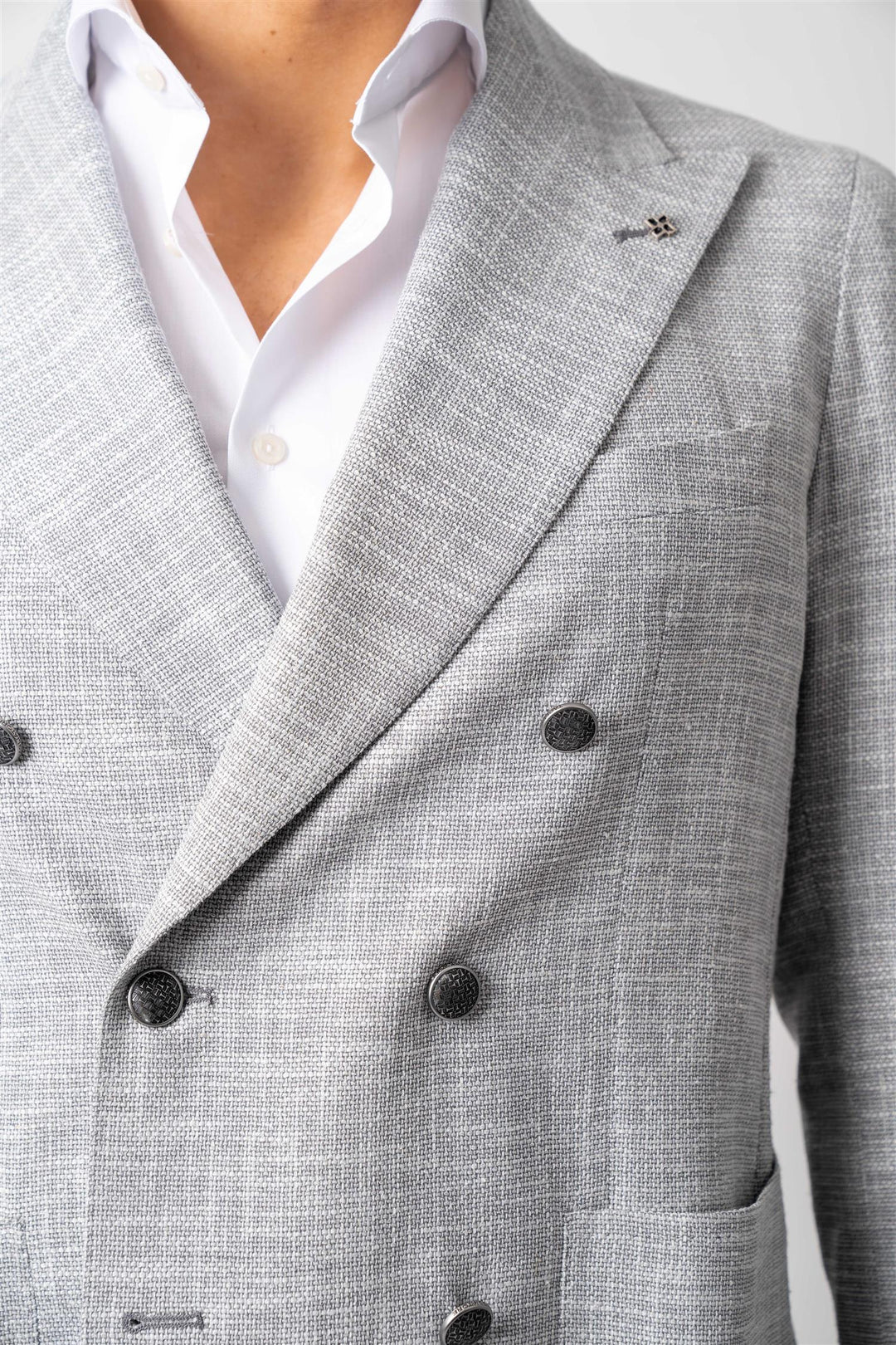 Dobbelspent Blazer - Grey