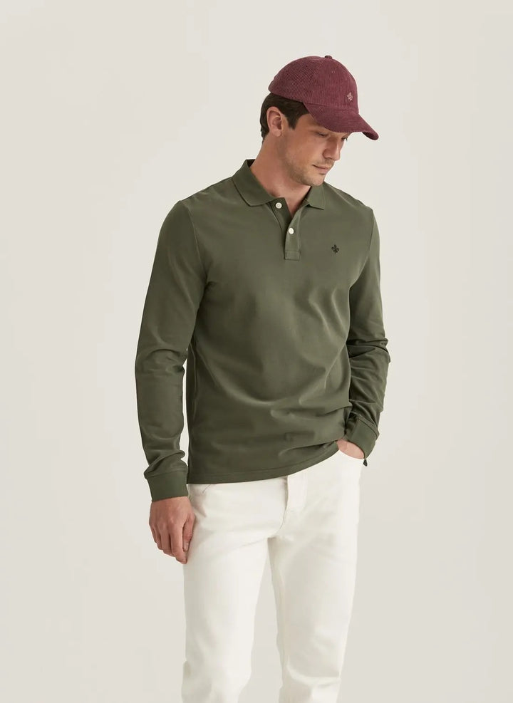 Camden LS Polo - Olive