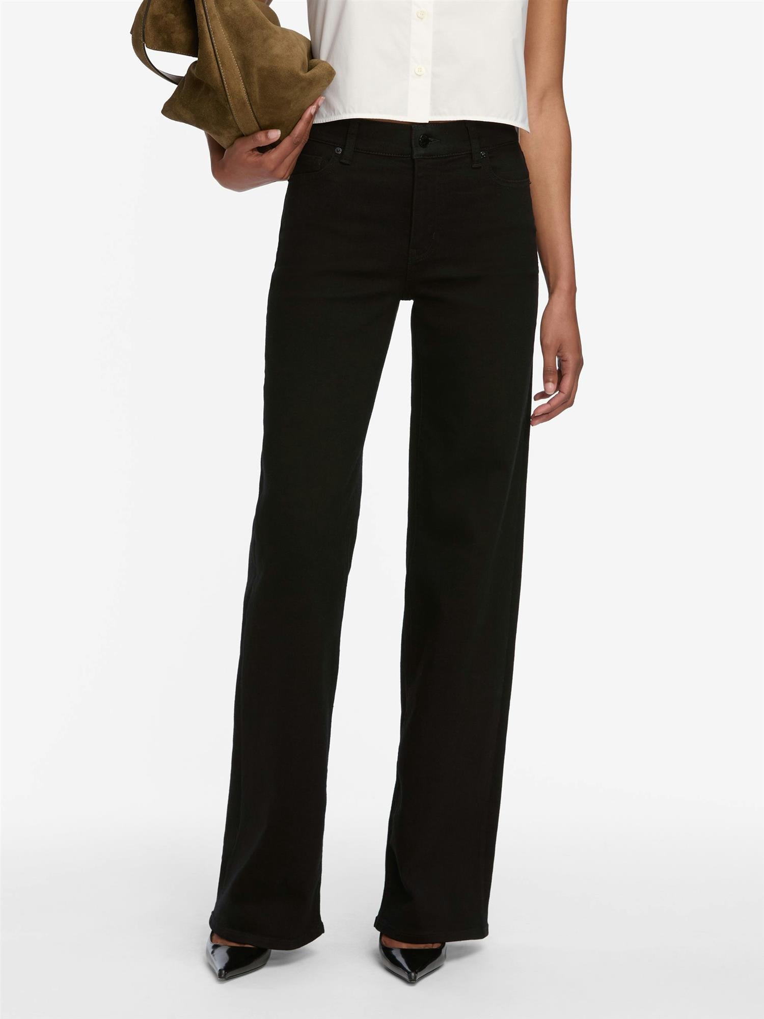 Le Slim Palazzo Long Black