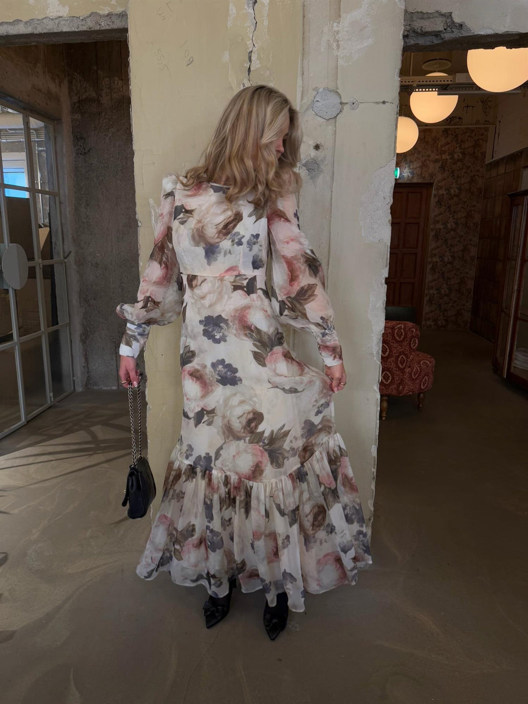 Organza Maxi Dress