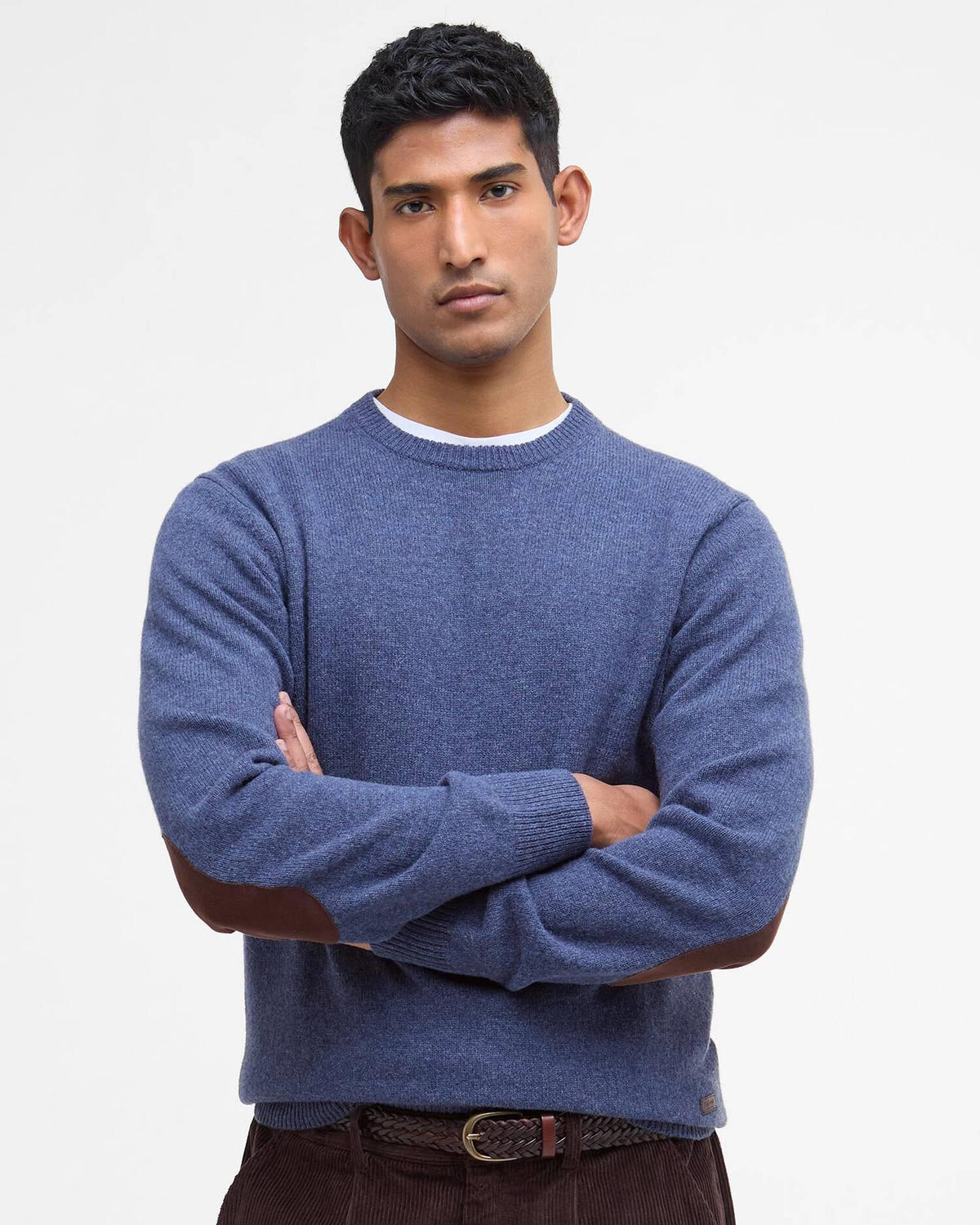 Ess Patch Crew Neck - Dark Indigo
