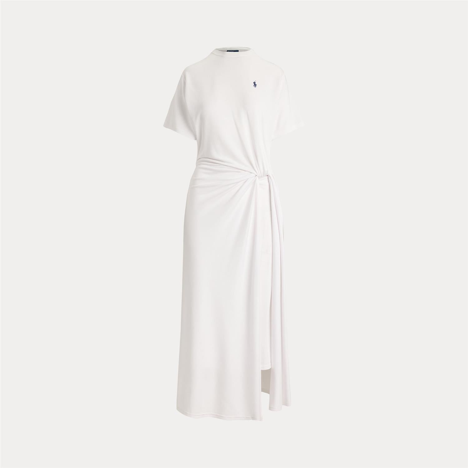 Twist-Detail Tee Dress