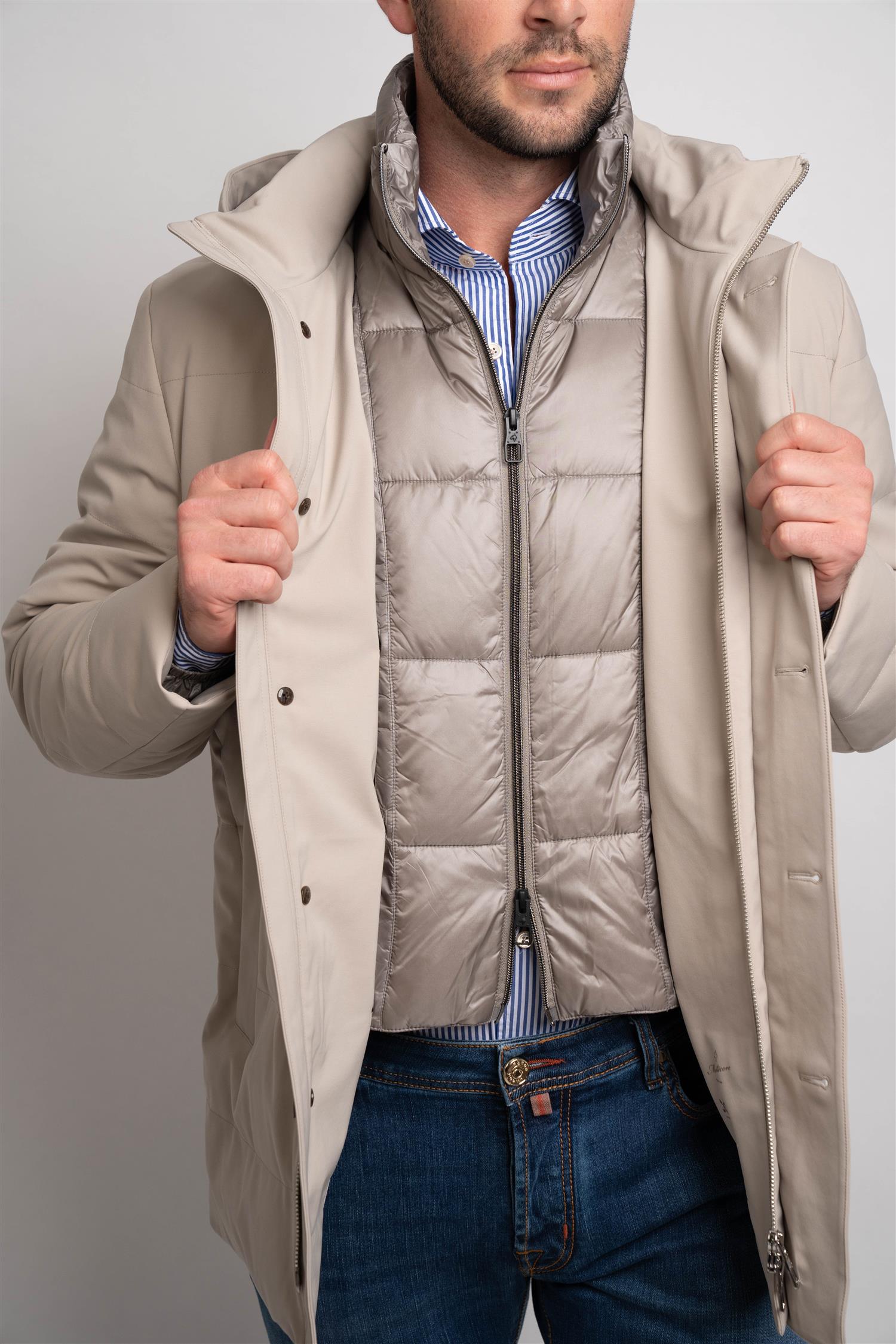 Man Down Jacket - Desert Khaki