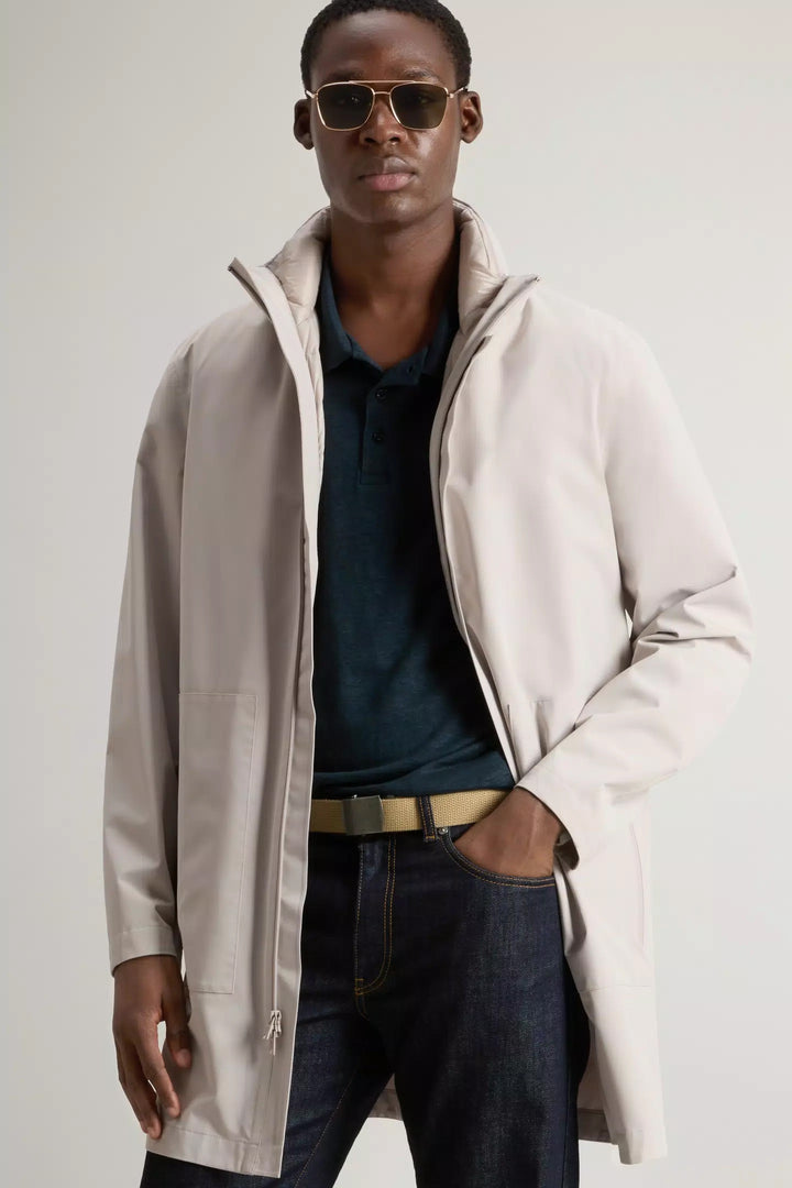 Two Layers Carcoat - Dove