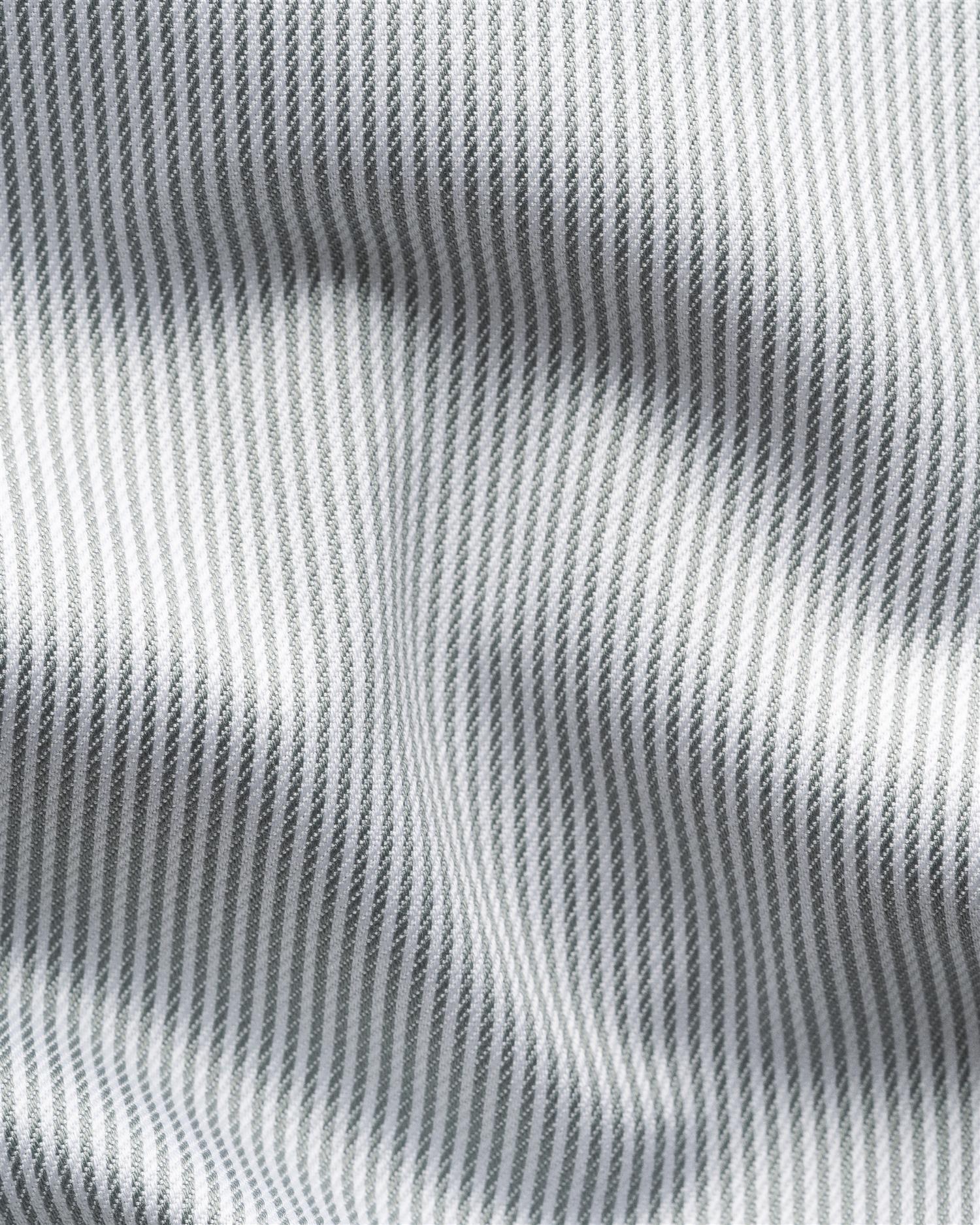 Striped Twill - Grey
