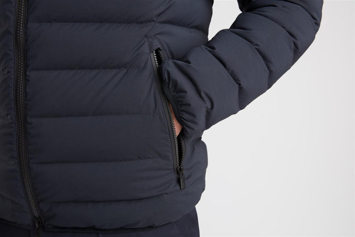 SONIC DELTA HOODED JACKET - Navy