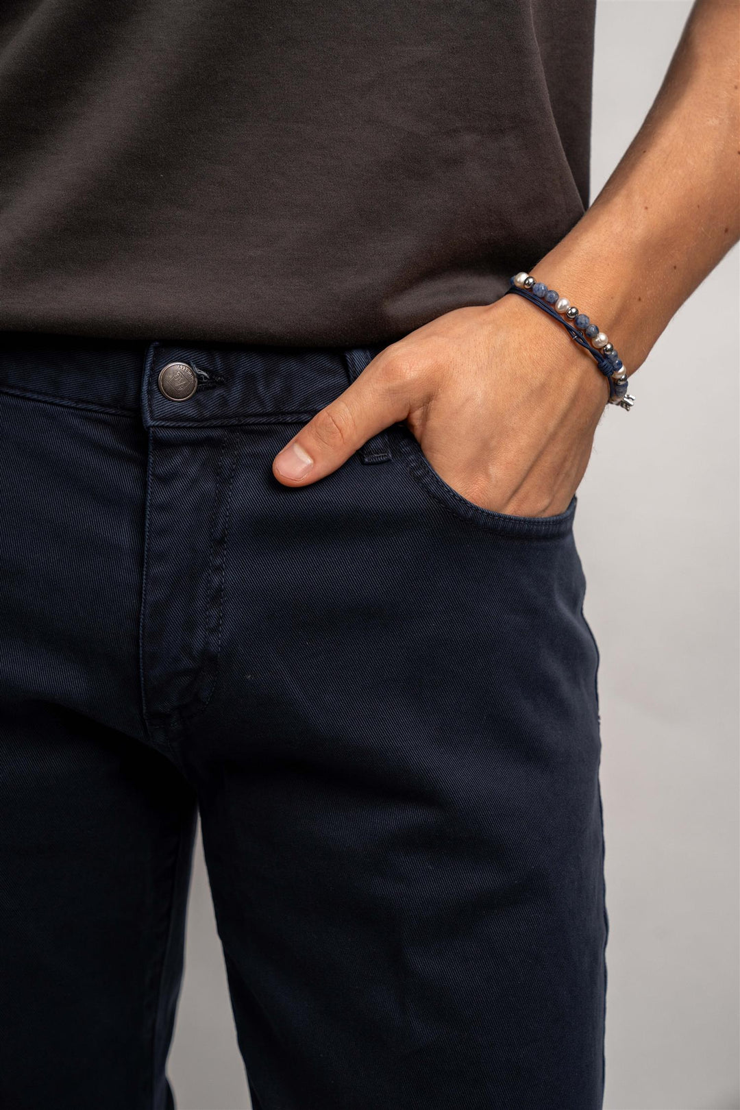 Pantalone 5pkt - navy