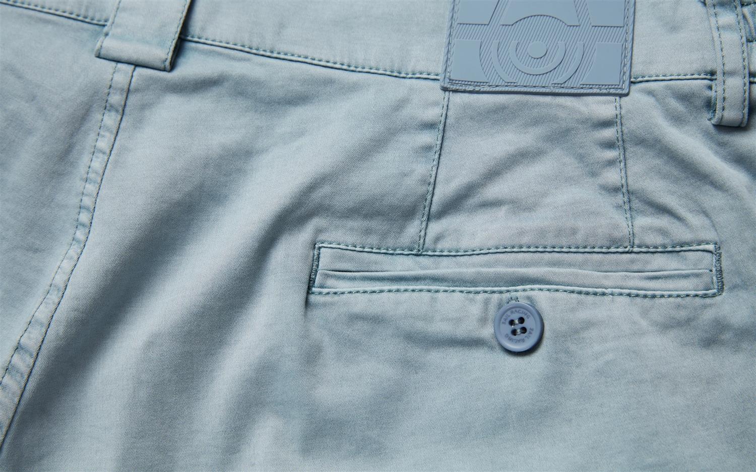 Fleet Chino Shorts - Dusty Blue