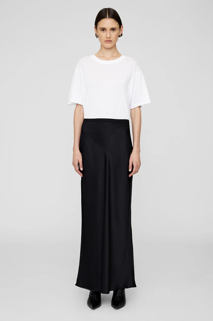 Bar Silk Maxi Skirt