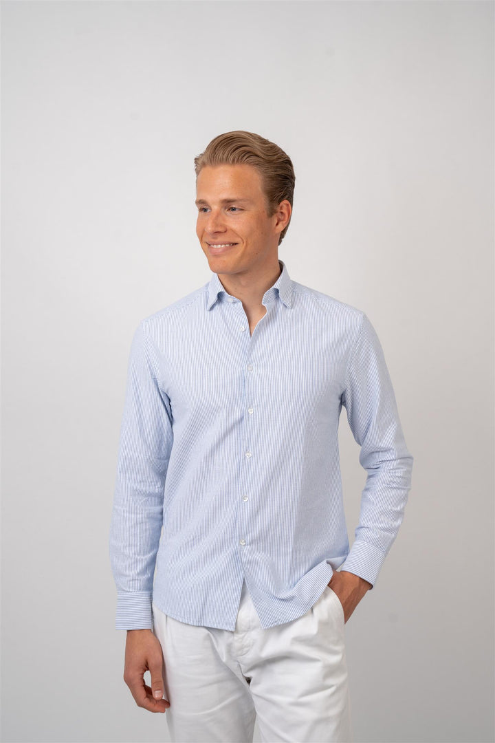 Oxford Striped - Blue