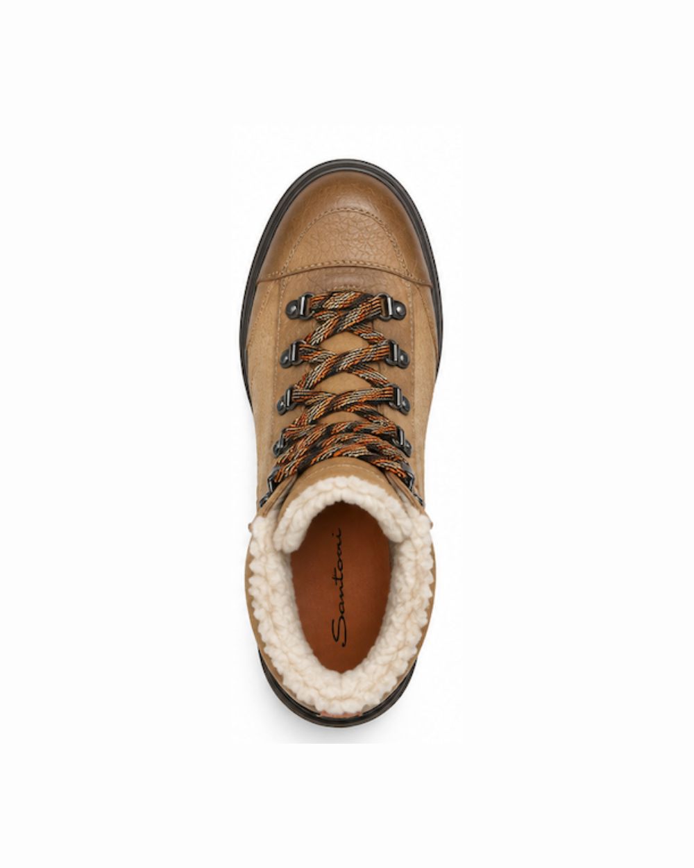 Hiking Boot - Light Brown Leather