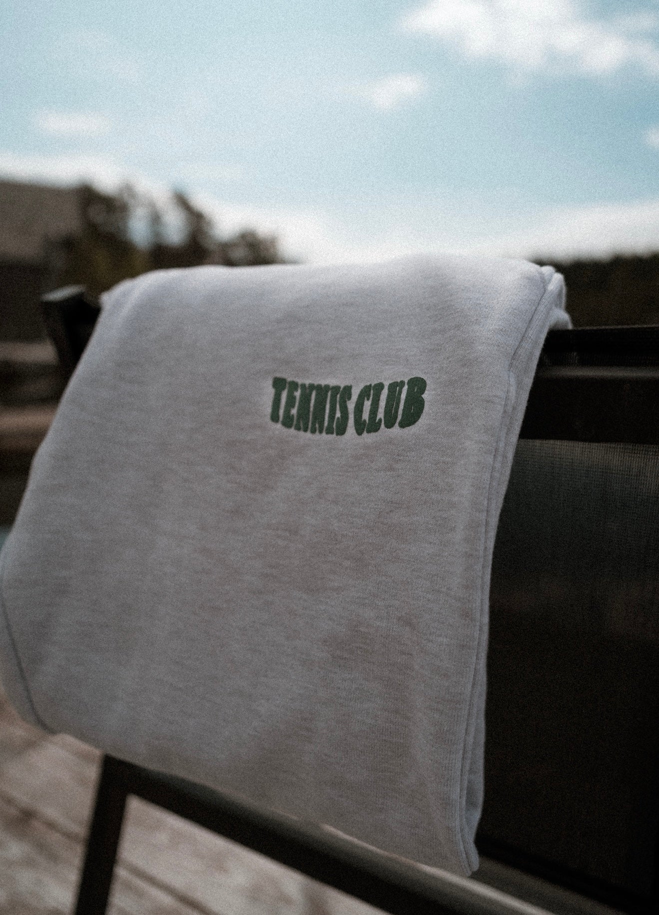 Tennis Club Pants - Lysegrå