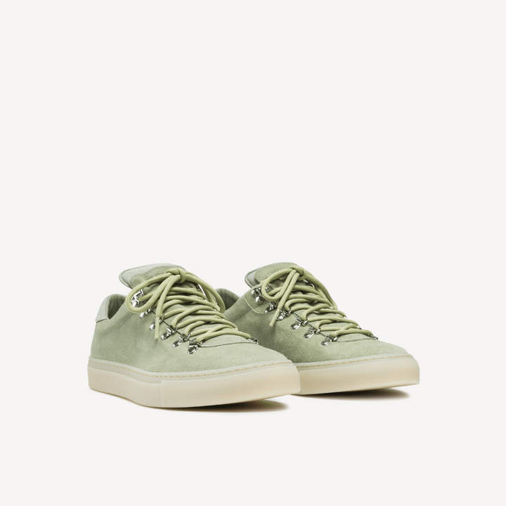 Marostica Low - Meadow Green Suede