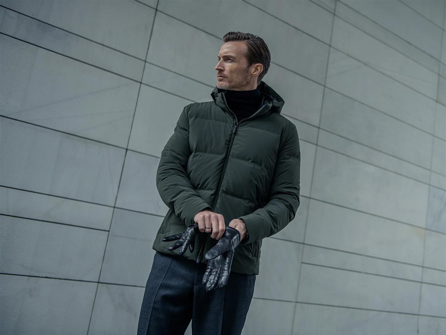 Bolt Down Jacket - Night Olive