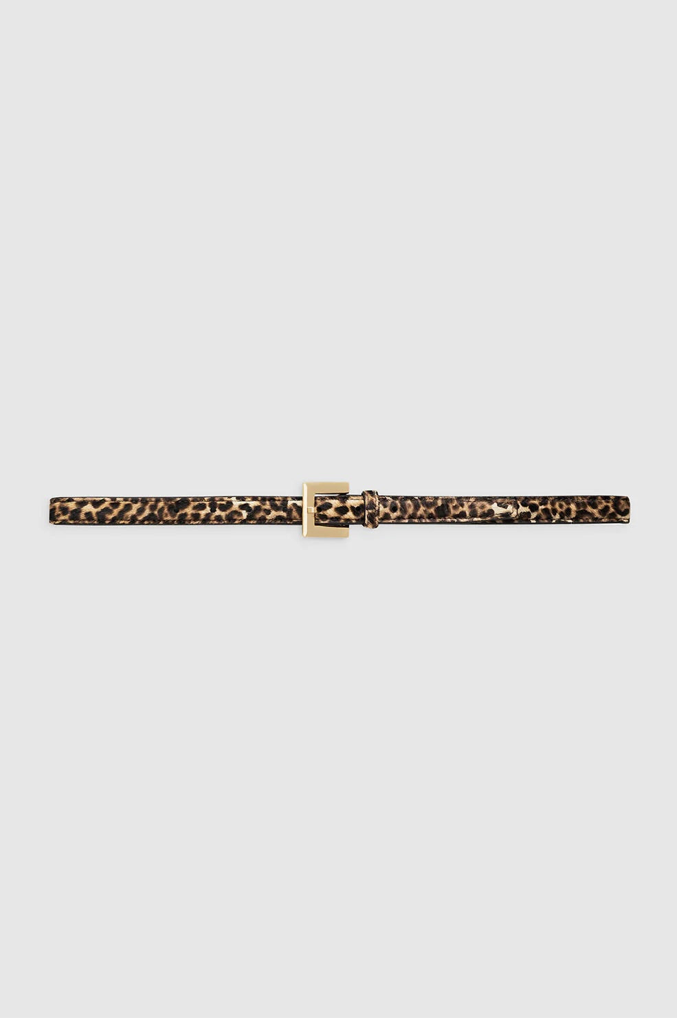 Nicola Belt - Leopard Calf Hair