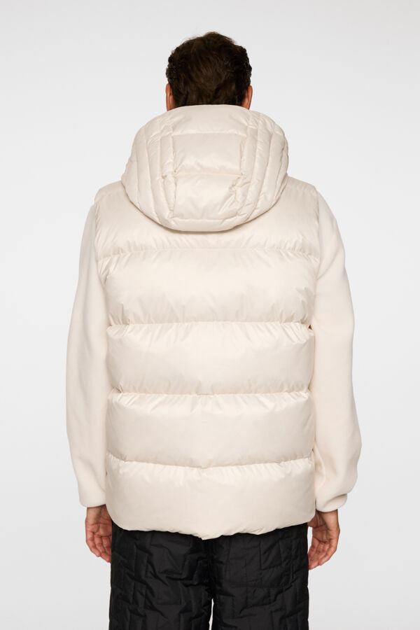 Daryl Down Vest - Cream