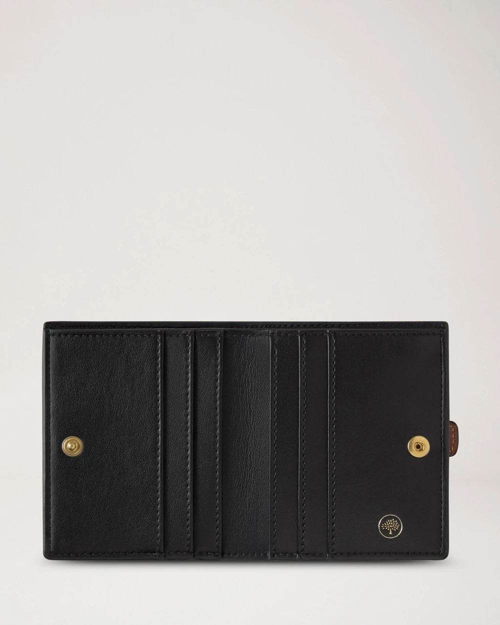 Roxanne Wallet Black & Cognac Bio-Based Scotchgrain