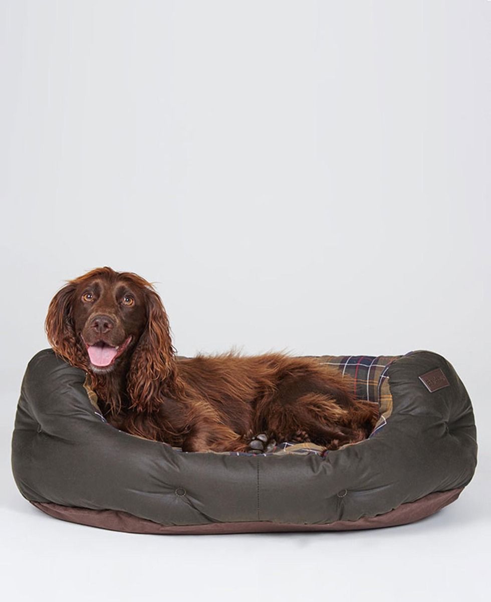 Barbour Wax/Cotton Dog Bed 30in