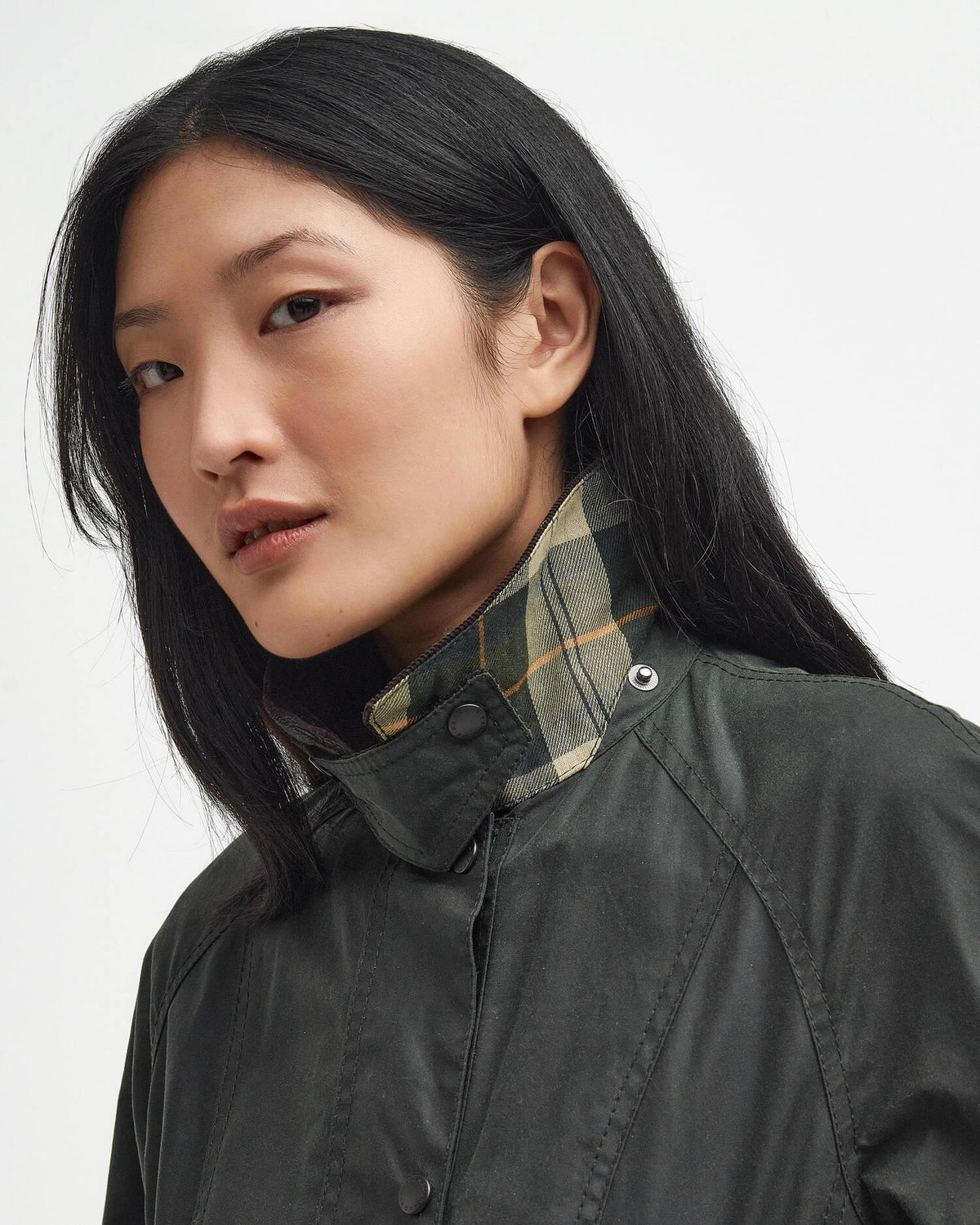 Beadnell Waxed Jacket Sage