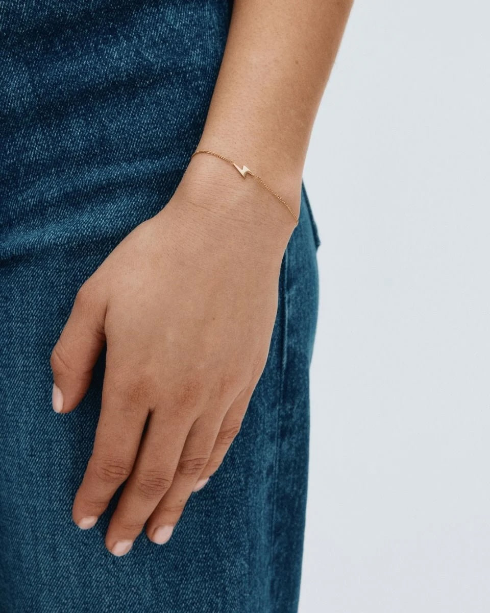 Lightning Bracelet Gold
