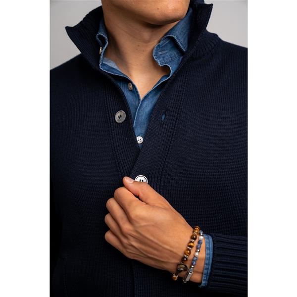 Corean Cardigan - Navy