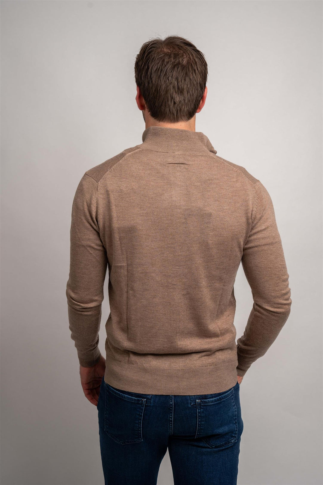 Full Zip - Beige