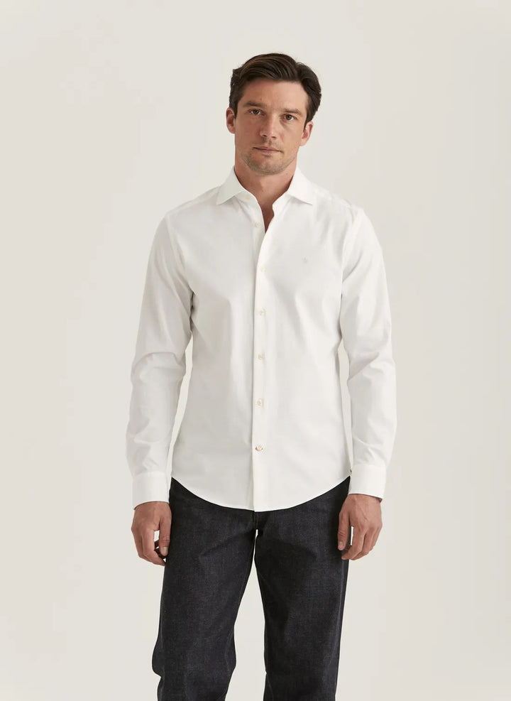 Jersey Shirt Slim Fit - White