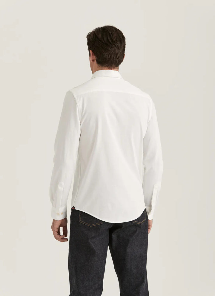 Jersey Shirt Slim Fit - White