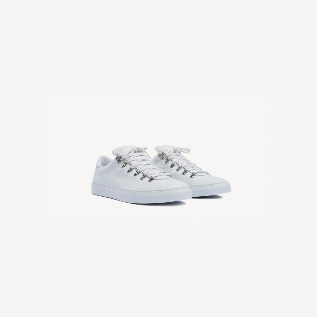 Marostica Low - White Nappa