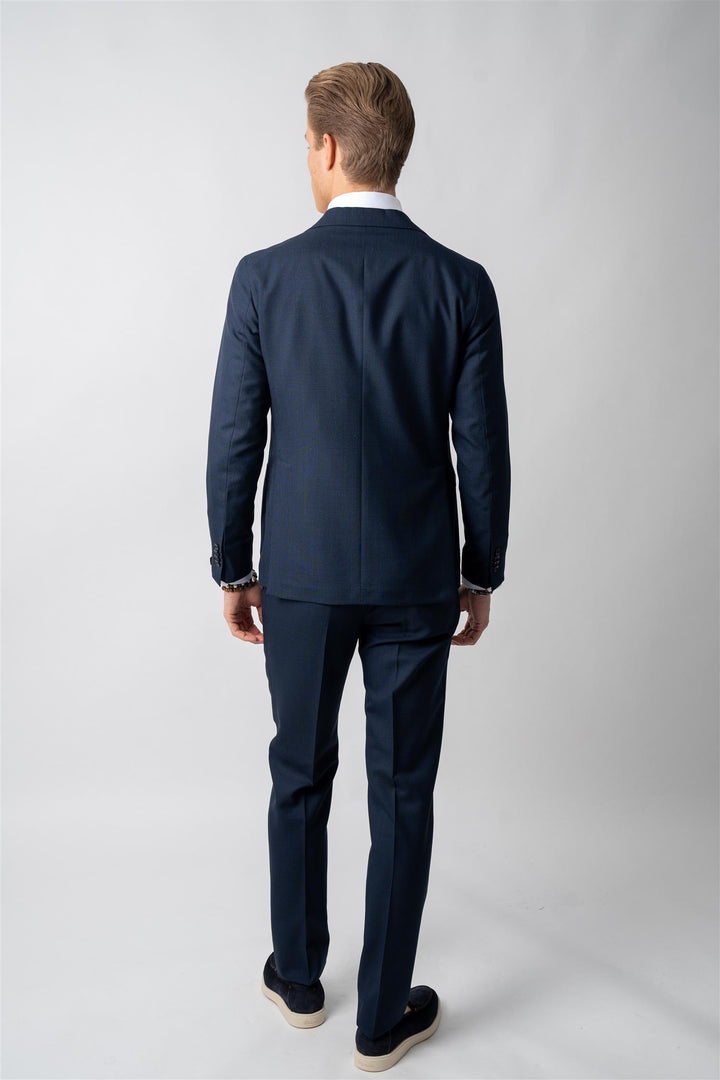 Suit - Navy Ruter