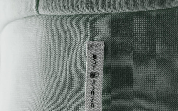 OCEAN T-NECK PISTAGE  GREEN