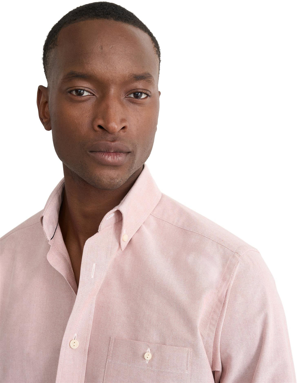 Solid Oxford Shirt - Pink