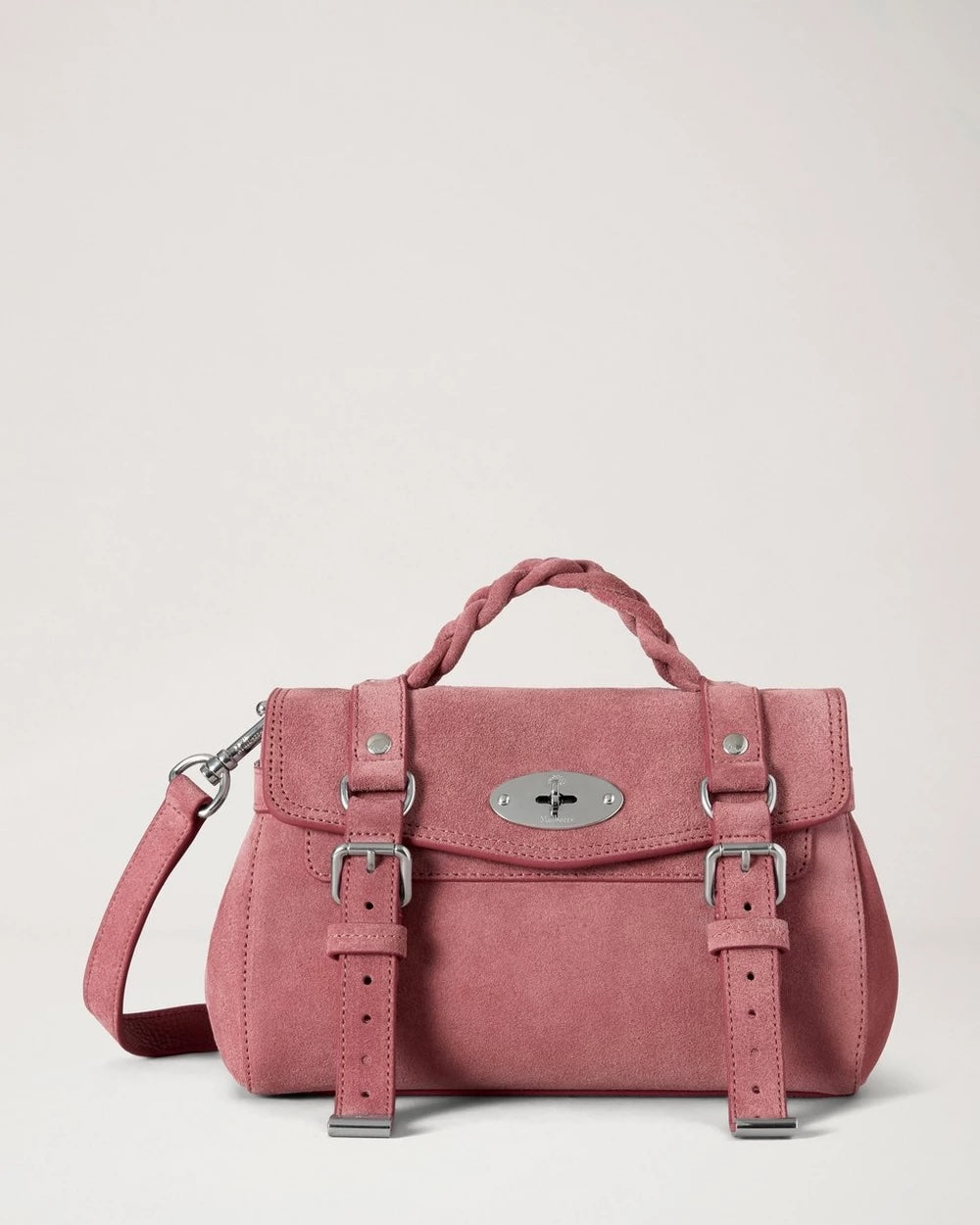 Mini Alexa Suede Pink Scrumpy