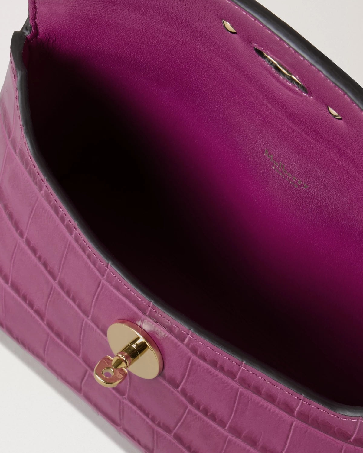 Darley Cosmetic Pouch Orchid Bloom Shiny Small Croc