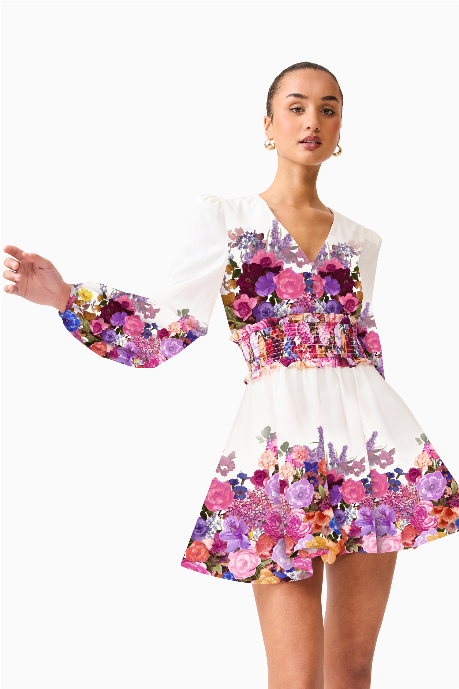 Alice Long Sleeve Mini Dress