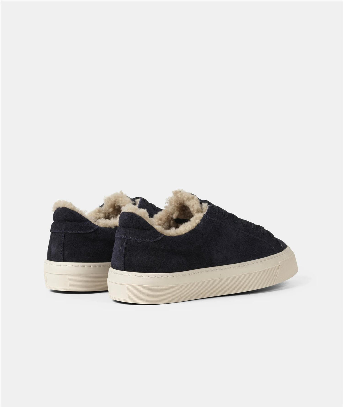 Kit - Navy Suede / Shearling