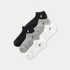 Low-Profile Sport Socks 6-Pack – White/Multi